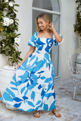Set The Tone Maxi Dress Blue