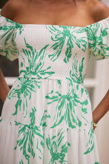Good Morning Miss Maxi Dress Green