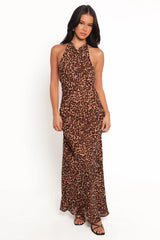 Carolyn Maxi Dress - Leopard