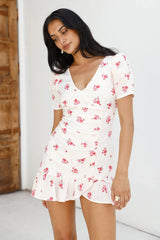 Wildflower Secrets Mini Dress White