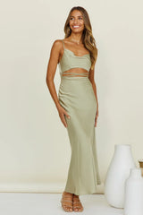 Carmela Maxi Dress Sage