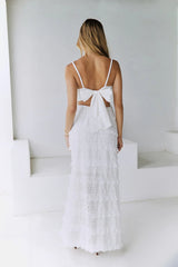 Spirit Flourish Maxi Dress White