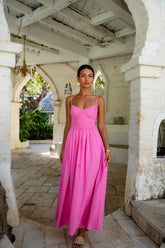 Blushing Lovers Maxi Dress Pink