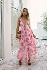 Moment With Me Maxi Dress Pink
