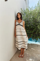 Summer Soir��e Midi Dress Natural