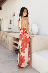 Sahara Sunset Maxi Dress Cream