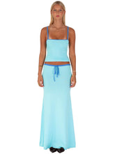Lilly Maxi Skirt | Sky
