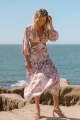 Come And Go Maxi Dress Pink
