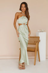 Soul Voices Maxi Dress Green