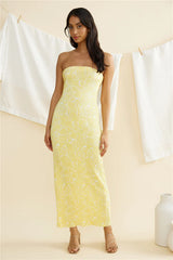 Lemon Cello Maxi Dress