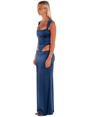 Valerie Maxi Skirt | Midnight