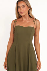 Rayna Maxi Dress - Olive