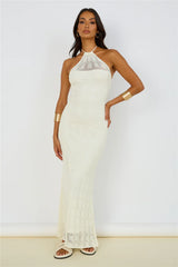 Kombucha Maxi Dress White