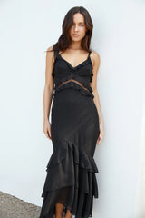 Dance Away Maxi Dress Black