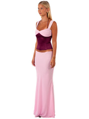Scarlett Maxi Skirt | Berry