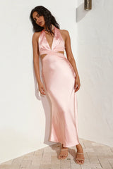 Between Us Maxi Dress Peach