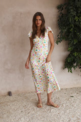 Playing In The Sun Maxi Dress Multi