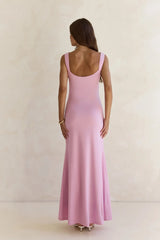 Spring In The Clouds Maxi Dress Lilac