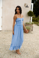 Understand It Maxi Dress Blue