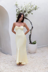 Dream Destinations Maxi Dress Yellow