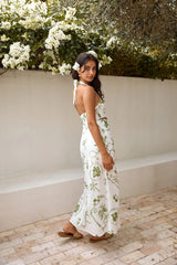 Over The Hedges Maxi Skirt Green