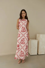 Haute Horizons Maxi Dress Pink