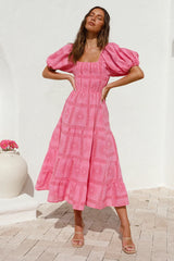 Got It Handled Maxi Dress Pink