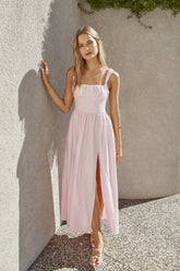 Hopeful Romantic Maxi Dress Pink