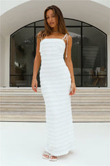 Vacation Mode Maxi Dress White