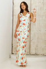 Coastal Maxi Dress Print