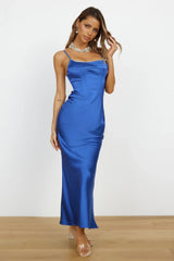 Lucky Moments Maxi Dress Blue