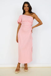 Say Goodbye Maxi Dress Pink