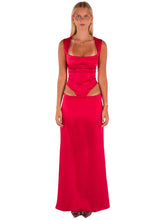 Valerie Maxi Skirt | Cherry
