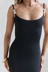 Dancing All Night Maxi Dress Black