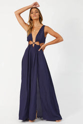 HELLO MOLLY Since I Met You Maxi Dress Ink