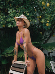 Selbie Cheeky Bikini Bottoms Purple