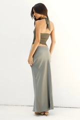 The Sable Maxi Dress Green
