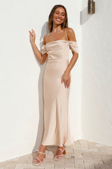 Pour Moi Maxi Dress Champagne