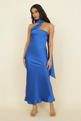 Over The Pond Maxi Dress Navy Blue