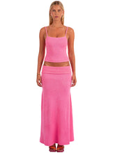 Gabriella Maxi Skirt | Flamingo