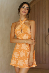 Going West Dress Orange