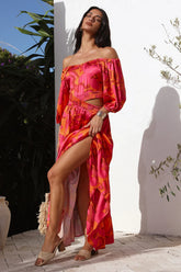 Adventures in Rome Maxi Dress Pink