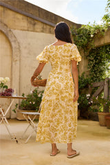 Golden Child Maxi Dress Yellow