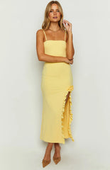 Orlando Yellow Maxi Dress