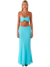 Blair Maxi Skirt | Blue Lagoon