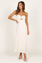 Rosetta Dress - White