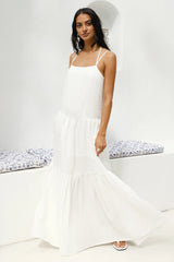 Endless Grace Maxi Dress White