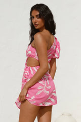 Settle In Mini Dress Pink