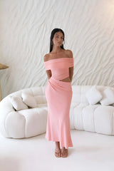 Coastal Reverie Maxi Dress Pink