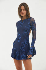 Celeste Mini Dress Navy